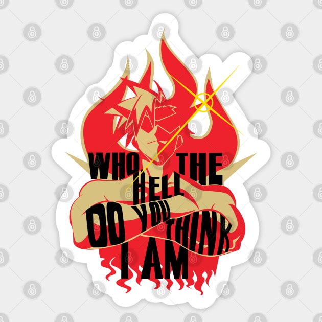 Kamina Sticker by Breakpoint